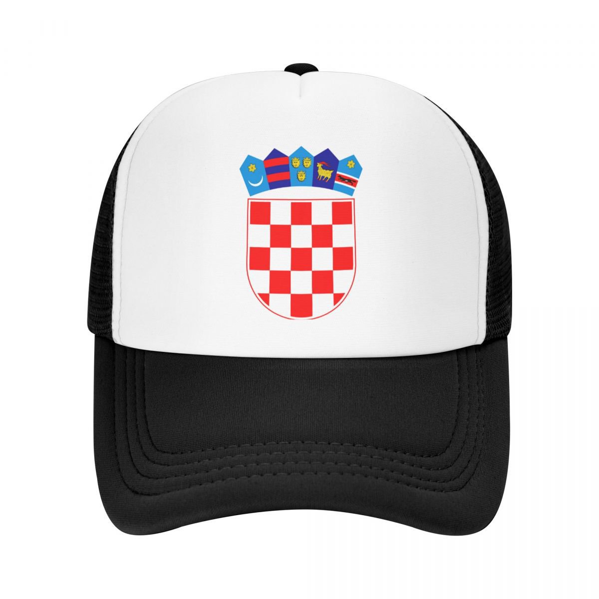 Croatia Coat Of Arms Baseball Cap Trucker Hat Croatian Flag Snapback Caps