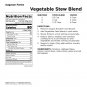 236-Serving Vegetable Stew Blend Emergency Prepper Food Supply, 12 lbs