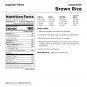 242-Serving Long Grain Brown Rice Emergency Prepper or Camping Food Supply, 26lb
