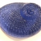 New Art Glass hand made light purple Snail Seashell Paperweight Decor RARE
