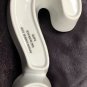 NEW unique Question Mark Snack Chip dip Dipping serving Dish ceramic 2 sectioned
