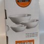 NEW Denmark Tools for Cooks Oven to Table nesting mixing Bowls measure Spout s/3