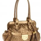 NEW Elliott Lucca Bettina Leather Dr Satchel, Bronze purse handbag NEW Elliott Lucca Bettina Leather Dr Satchel, Bronze purse handbag
