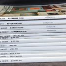 Architectural Digest Magazine 2016 Complete Year 12 Issues January to December