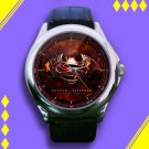 Brand New Batman v Superman Dawn Of Justice Movie Custom Leather Watch