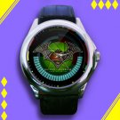 Brand New Dawn of Justice Batman v Superman Movie Logo Custom Leather Watch
