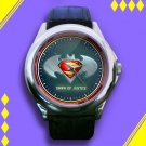 Brand New Dawn of Justice Batman v Superman Custom Leather Watch