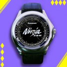 Brand New Kawasaki ZX 110 Custom Leather Watch