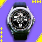 Brand New Mini Cooper 2009 Steerling Custom Leather Watch