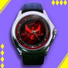 Brand New Pokemon Go Team Red Valour Custom Leather Watch