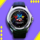 Brand New Team Of Pokemon Go Custom Leather Watch