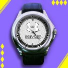 Brand New Under Armour White Logo Custom Leather Watch