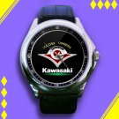 Brand New Kawasaki-Vulcan Owners Logo Custom Leather Watch