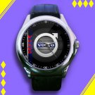 Brand New New Volvo Logo Custom Leather Watch