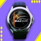 Brand New Porsche 944 Turbo Logo Custom Leather Watch