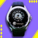 Brand New Volkswagen Beetle Superbug Classic Mini Car Speedometer Custom Leather Watch