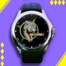 Brand New Jurassic Park Dinosaurs Design Custom Leather Watch