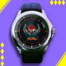 Brand New Gurren Lagann Manga Anime Logo Custom Leather Watch