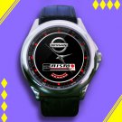 Brand New Nissan Nismo Motor Sports International Custom Leather Watch