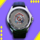 Brand New American FireFighter FireMan USA Custom Leather Watch