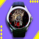 Brand New Skeleton King Custom Leather Watch