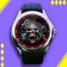 Brand New Skulls Scream Custom Leather Watch