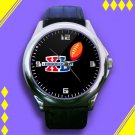 Brand New Super Bowl Logo Custom Leather Watch