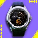 Brand New The Hunger Games Mockingjay Part 2 Movie Custom Leather Watch