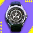 Brand New UFC Tapout Logo Custom Leather Watch