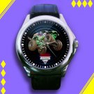 Brand New Monster Jam Trucks Custom Leather Watch