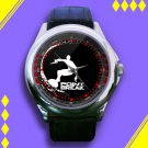 Brand New Point Break Movie Logo Custom Leather Watch