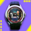 Brand New The Peanuts Movie Custom Leather Watch