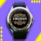 Brand New Cruzan Rum Logo Custom Leather Watch