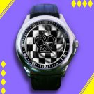 Brand New Weak Square Chess Custom Leather Watch