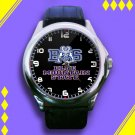 Brand New BMS Blue Mountain State Goats Logo Custom Leather Watch