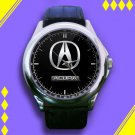 Brand New Acura Car Logo Custom Leather Watch