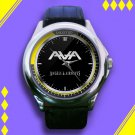 Brand New Angels And Airwaves AVA Logo Custom Leather Watch