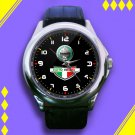 Brand New Benelli Italian Classic Motorcycle Custom Leather Watch