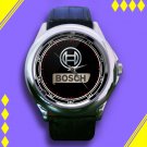 Brand New Bosch Sport Logo Custom Leather Watch