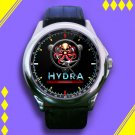 Brand New Hydra Logo Custom Leather Watch