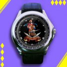 Brand New Captain Morgan Logo Custom Leather Watch