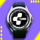 Brand New Cube Bike Mans Sport Custom Leather Watch