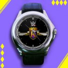 Brand New WWE King of The Ring Logo Custom Leather Watch
