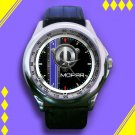 Brand New Mopar Motor Parts Logo Custom Leather Watch