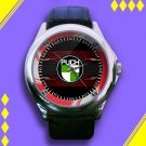 Brand New Puch Motorcycles Logo Custom Leather Watch