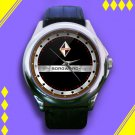 Brand New Borgward German Car Classic Logo Custom Leather Watch