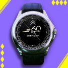 Brand New Citroen J DS 60 Logo Custom Leather Watch