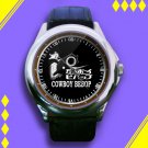 Brand New Cowboy Bebop Anime Series Logo Custom Leather Watch