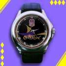Brand New Crown Royal Logo Custom Leather Watch