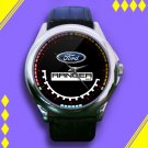 Brand New Ford Ranger Logo Custom Leather Watch